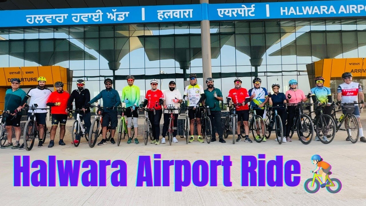 Ride to Ludhiana Halwara Airport | Weekly Rider's Group | @thecyclistrajiv 