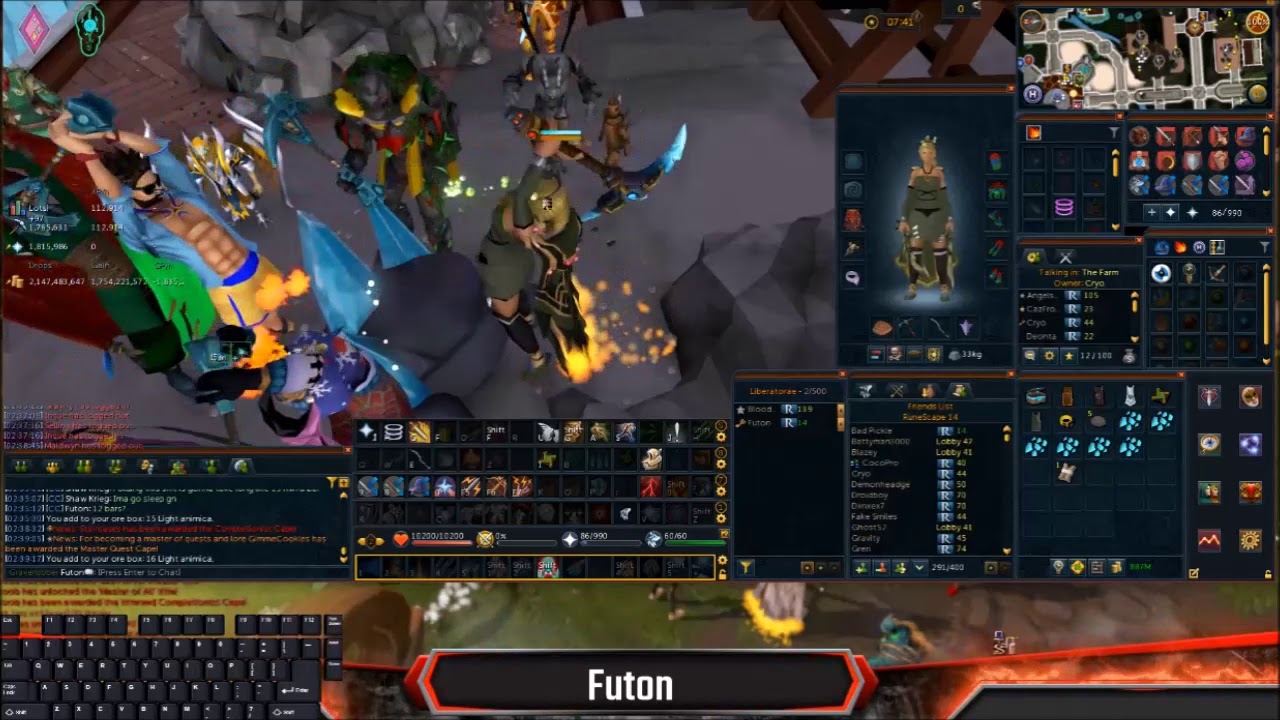 Runescape 3 - 4 Tick Mining