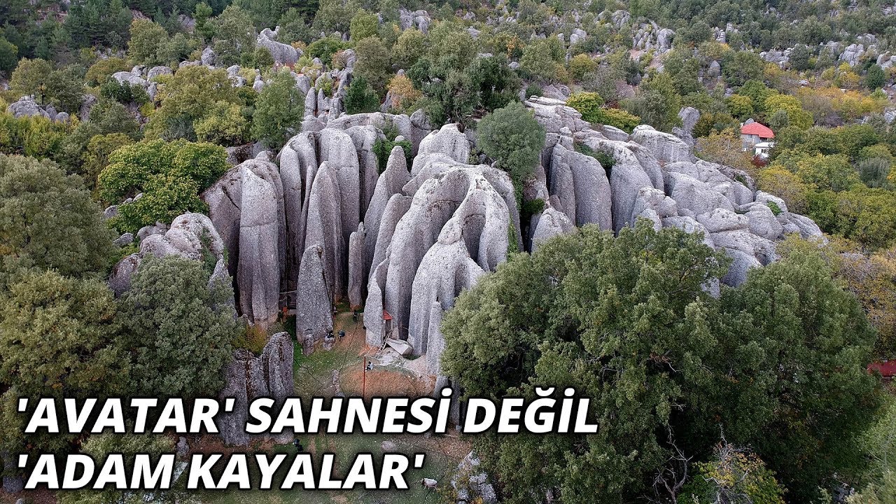 'Avatar' sahnesi değil 'Adam Kayalar'