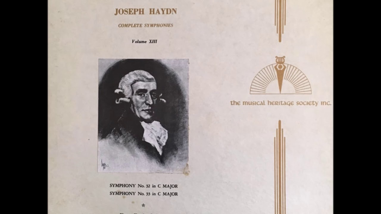 Haydn: Symphony No. 32 - Vienna Chamber Orchestra/Märzendorfer (1960s)