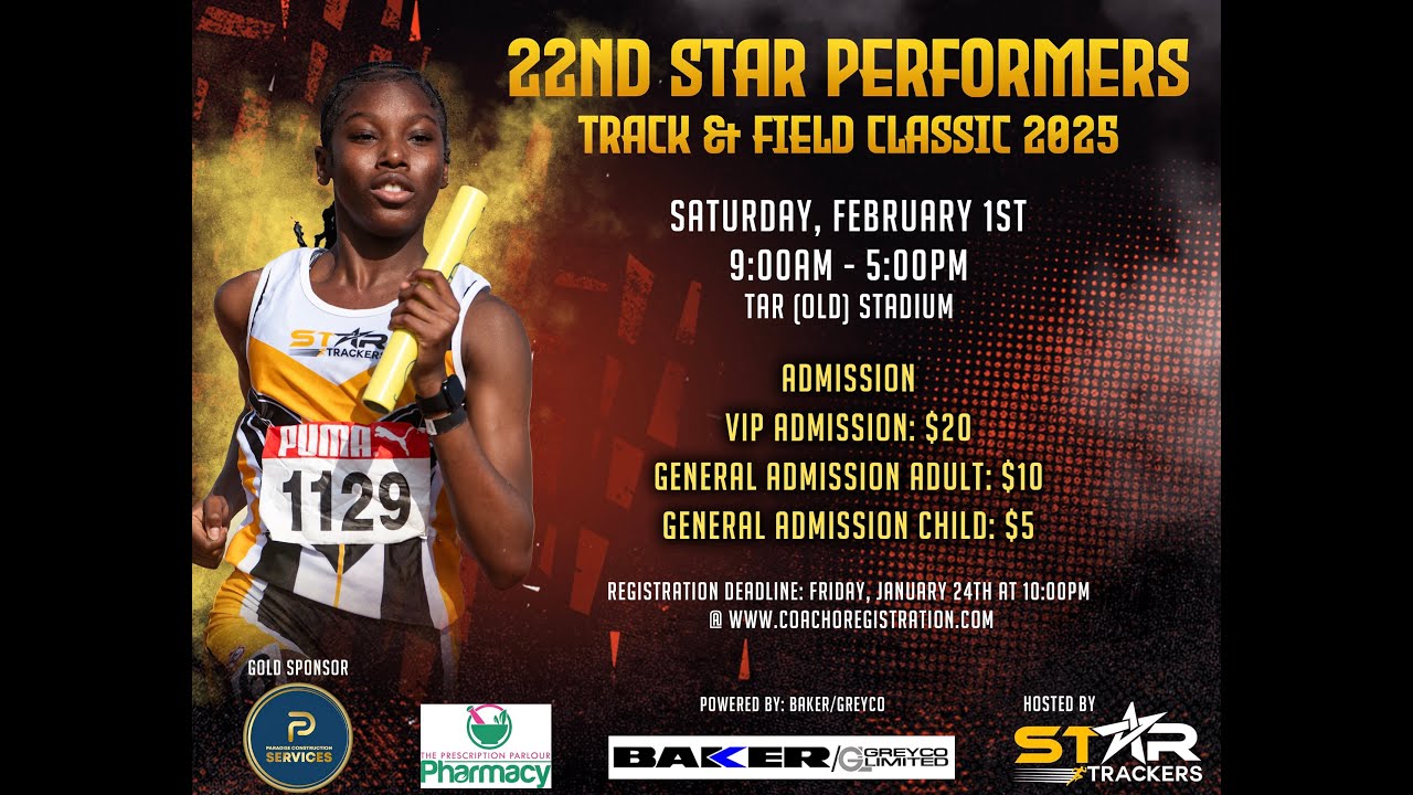 22nd Star Trackers Star Performers Track Classic 2025 - February 1st, 2025