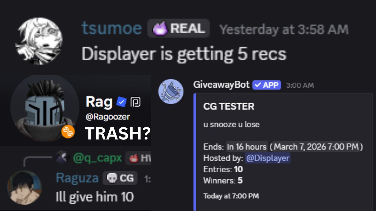 RAG IS GOOD AT CG? | 🎉CURSED GEAR TESTER ACCESS GIVEAWAY🎉