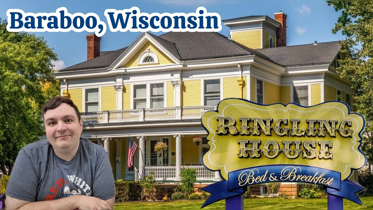 We Stayed At Ringling House Bed And Breakfast In Baraboo, Wisconsin | Ringling Brothers Circus