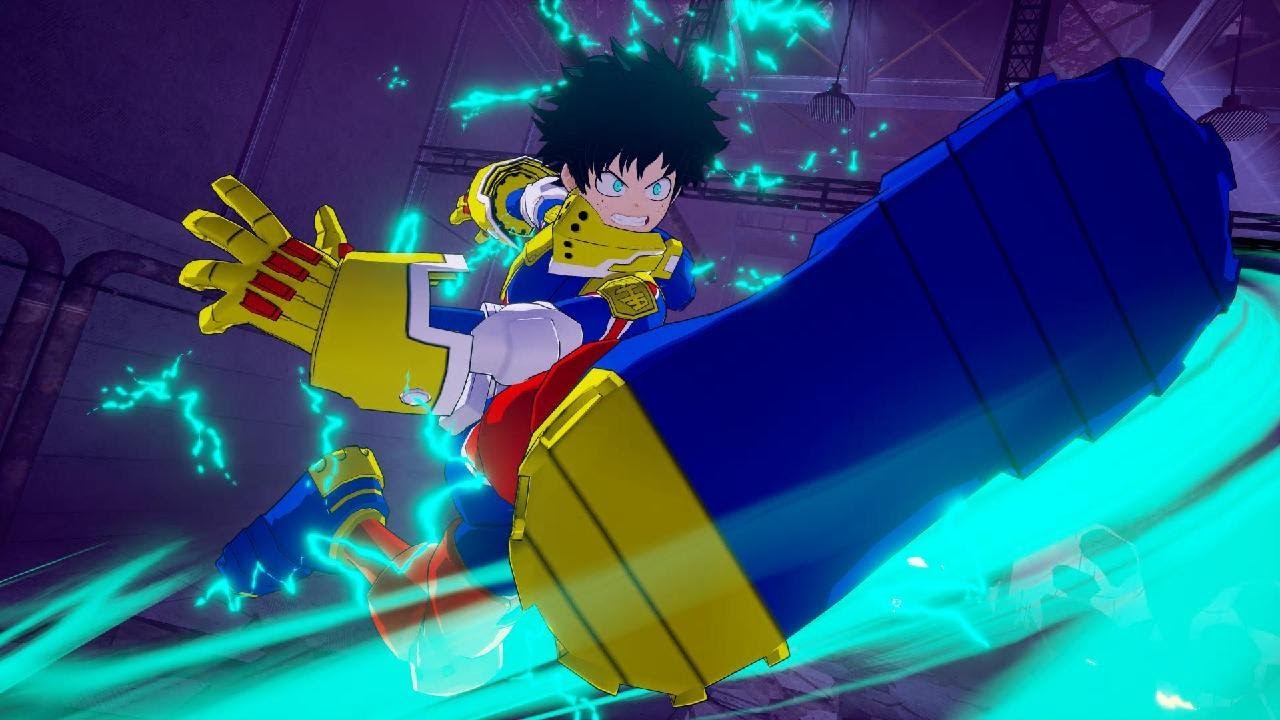 MY HERO ONE'S JUSTICE 2 izuku midoriya shoot style vs katsuki bakugo cpu level 5