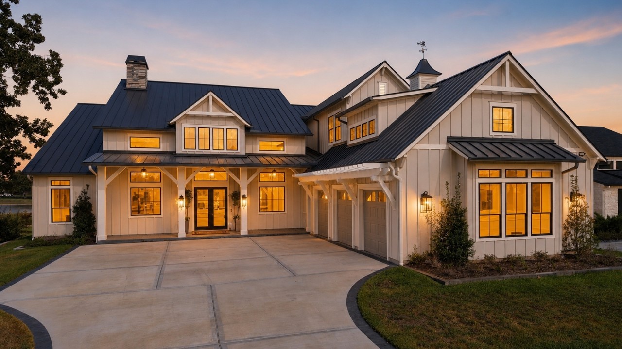 INSIDE AN EXTRAORDINARY $1.95M SHOWCASE HOME W/ INCREDIBLE LAKE VIEWS