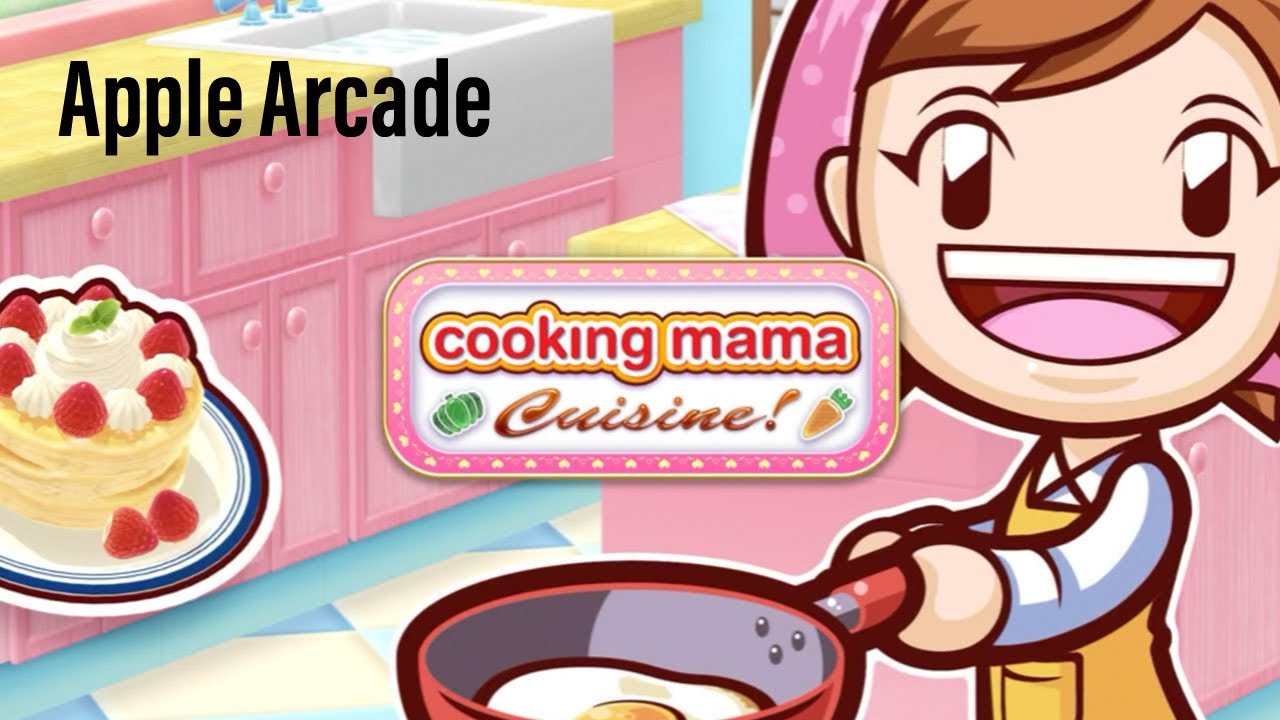 Making Rice Omelette & Tofu Steak-Cooking Mama Cuisine (Apple Arcade)