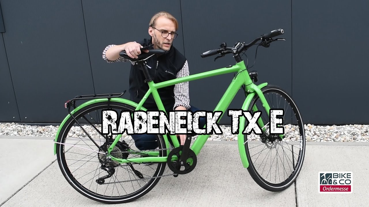 Rabeneick TX-E / TS-E 2019 Trekking-Urban eBike | Bi&Co Fahrradmesse 2018