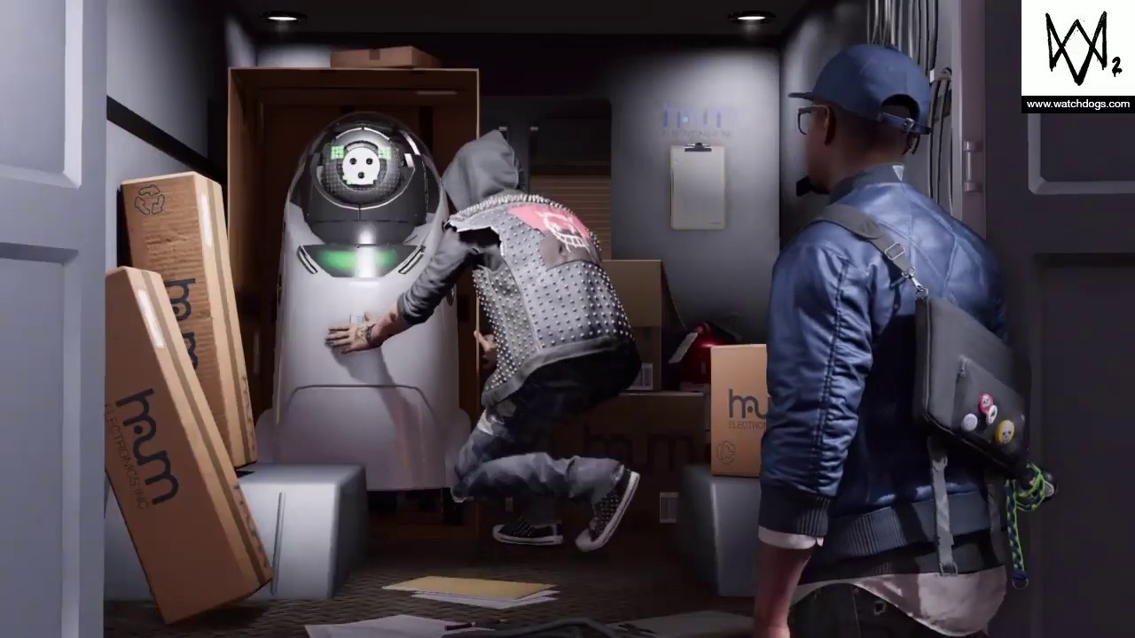Watch_Dogs®2 Wrench Junior robot