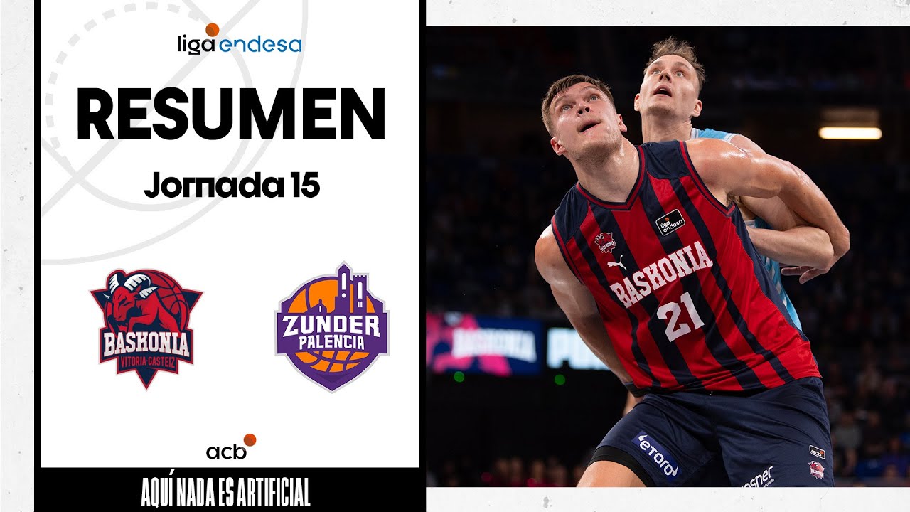 Baskonia - Zunder Palencia (94-82)  RESUMEN | Liga Endesa 2023-24