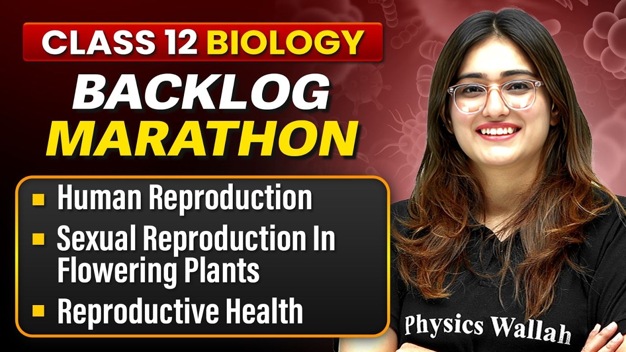 Class 12 Biology Backlog Marathon 2026-27 | Complete Revision in One Shot | By Aarushi Ma'am