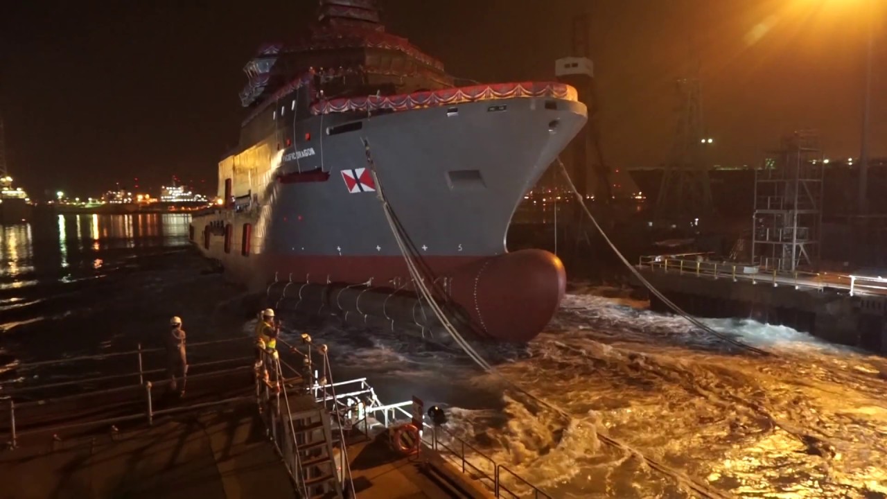 Our vessels: Naming and launching ceremony of Pacific Dragon, 2014