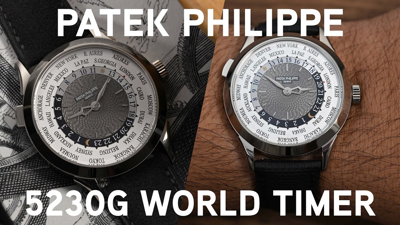 Is This the Most Understated Complication from Patek Philippe? Patek Philippe 5230G World Timer