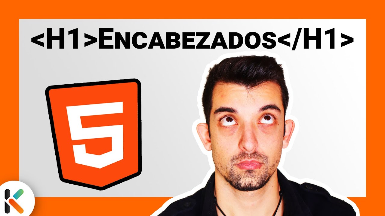🧡 Cómo hacer encabezados en HTML [Etiquetas h1, h2,...] [Curso de HTML desde cero]