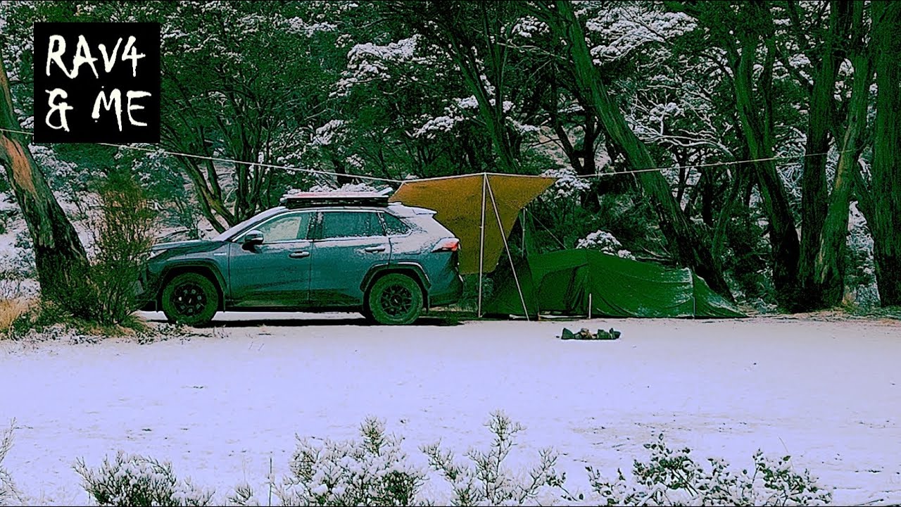 Solo Winter Camping ASMR: Snow & Solitude