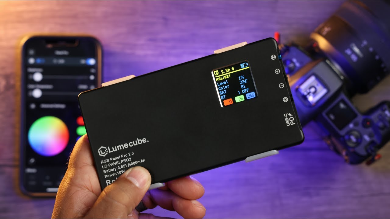 RGB Light for Video and Photography | Lume Cube Panel Pro 2.0 | Review