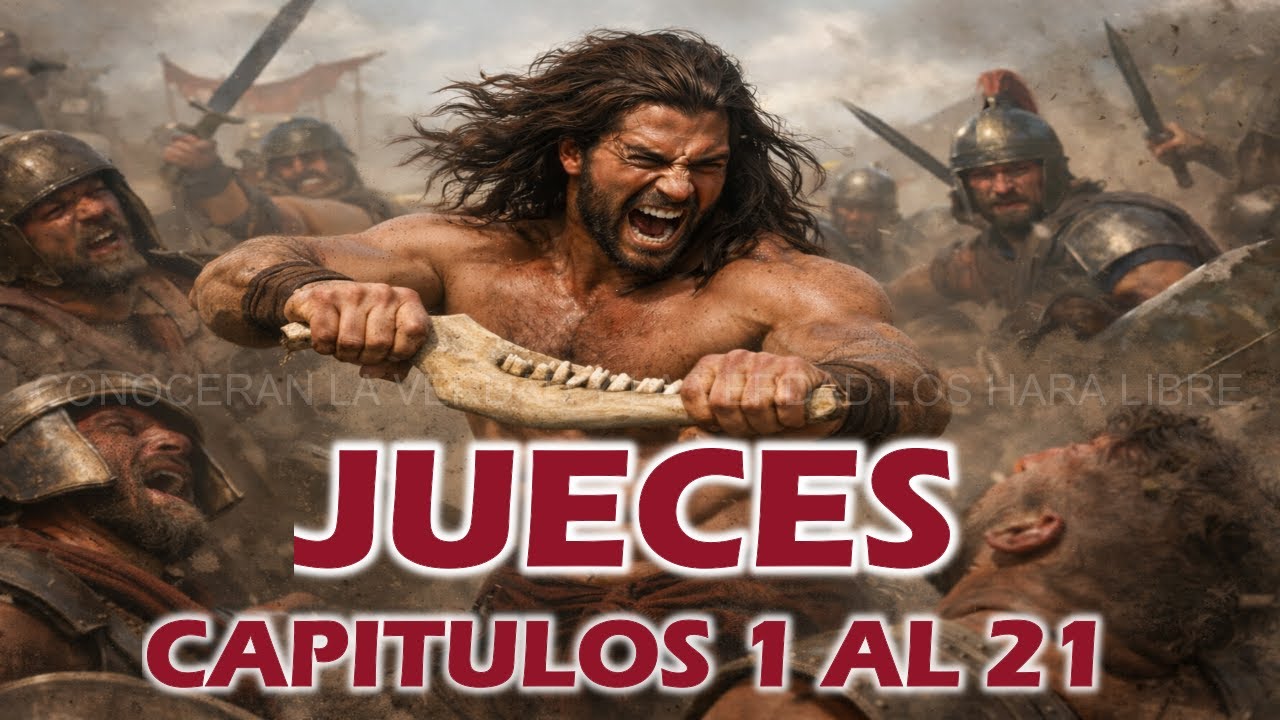 JUECES CAPITULOS 1 AL 21 - ESTUDIO BIBLICO