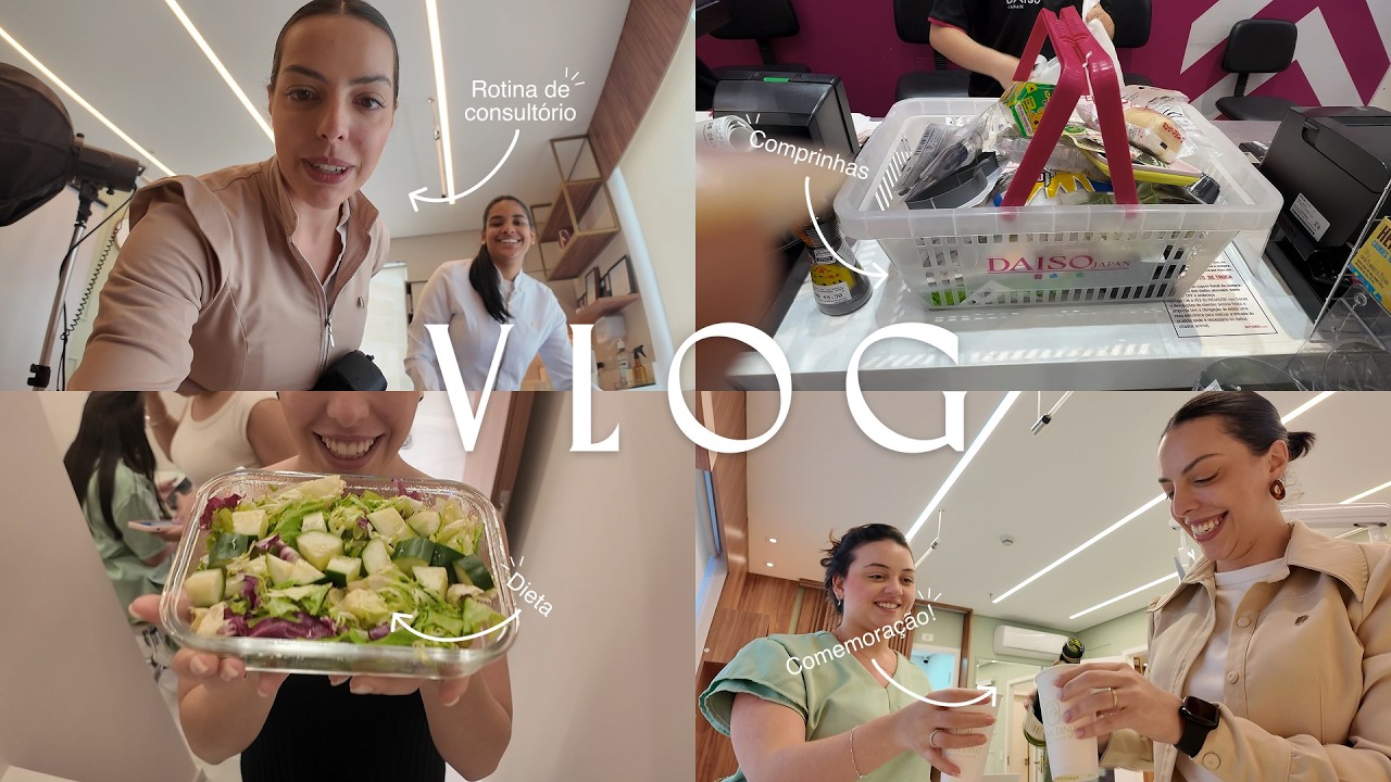 DAILYVLOG #1 | a vida e a rotina dentro e fora do consultório