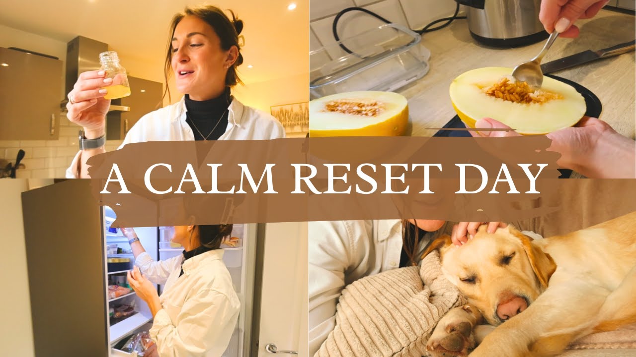 A Calm Reset | Kitchen Cleaning, Food Prep & Getting Back Into Routine