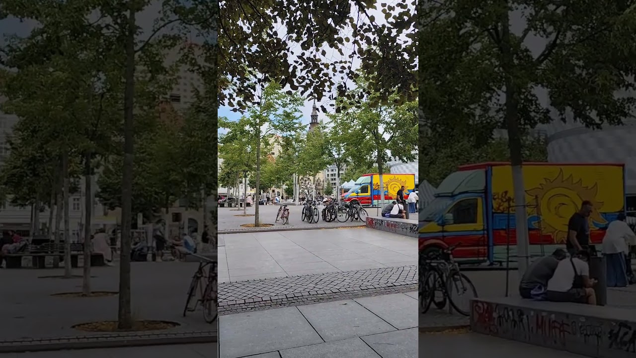 Leipzig, h&ouml;fe am br&uuml;hl #germany #ТЦ #leipzig