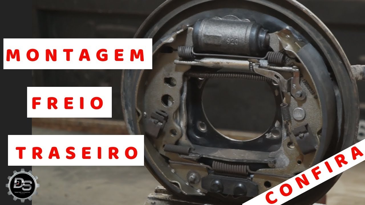 Montagem lonas de freio - Tracker e Grand Vitara 2° geração.