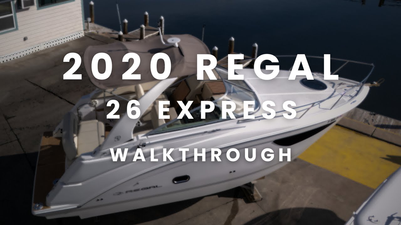 Обзор яхты Regal 26 Express 2020 года от капитана Энди Дина из Preferred Yachts.
