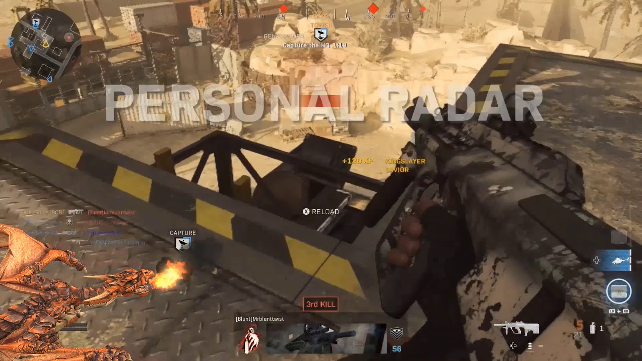 CALL OF DUTY MODERN WARFARE NIGHT MAP ON RUST WITH RAIN