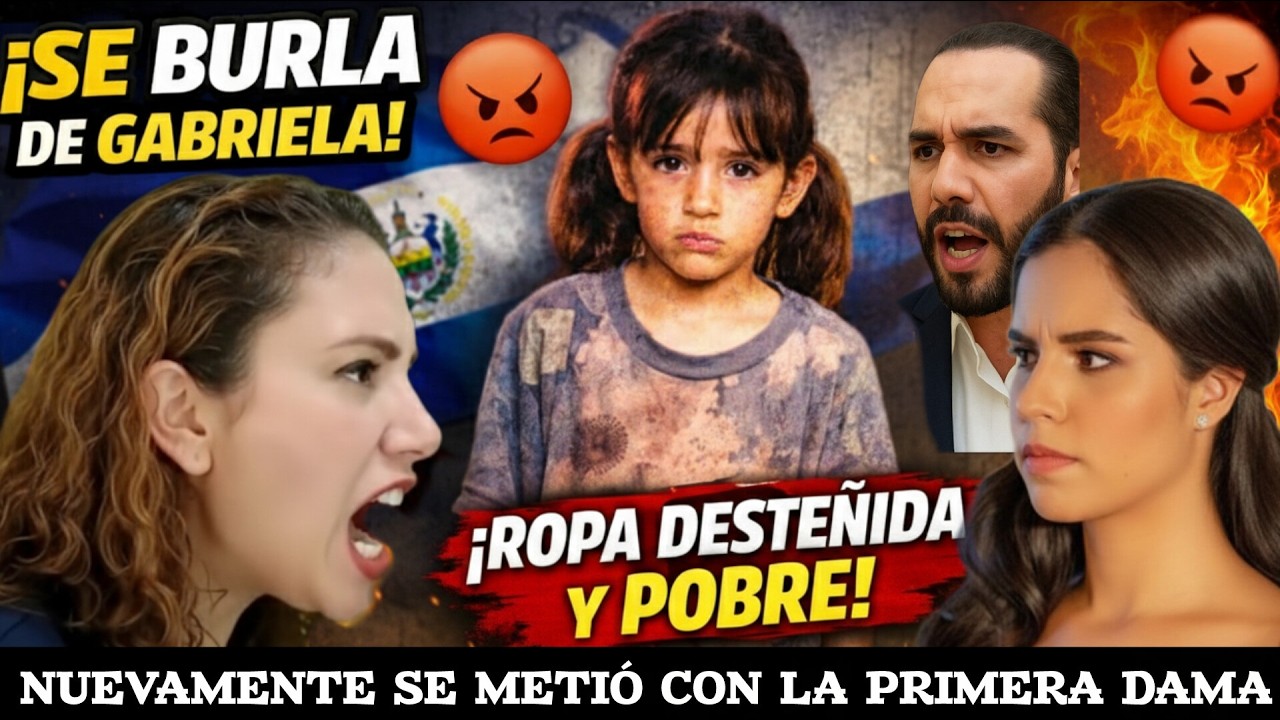🚨SE METE NUEVAMENTE CON GABRIELA DE BUKELE Y SE BURLA DE SU NIÑEZ