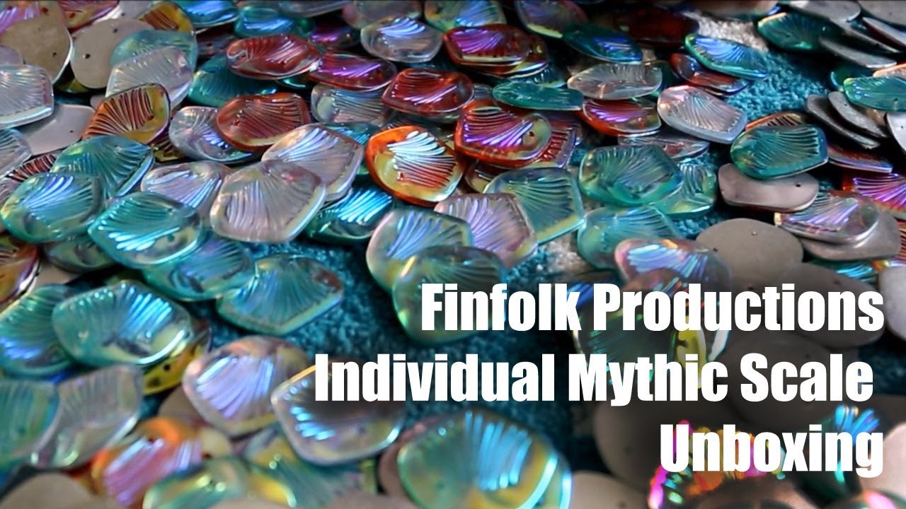 Finfolk Productions Individual Mythic Mermaid Scale Unboxing