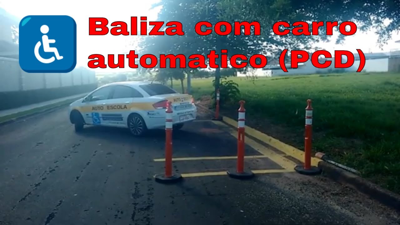 Baliza com carro automatico PCD