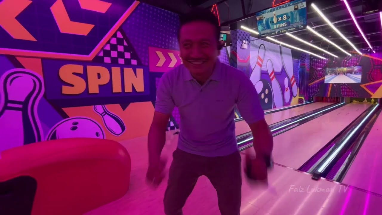 Pertama kali cobain bowling di funworld the park mall sawangan depok