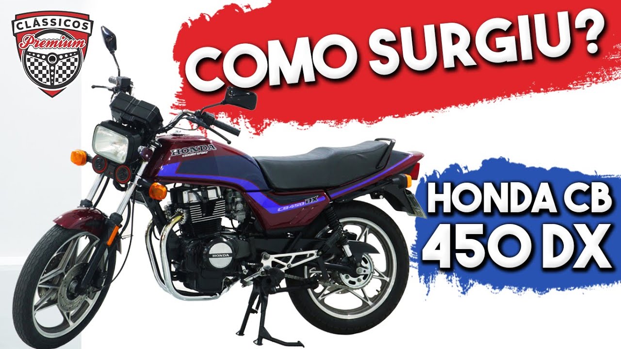 Como surgiu a Honda CB 450DX? - Cl&aacute;ssicos Premium