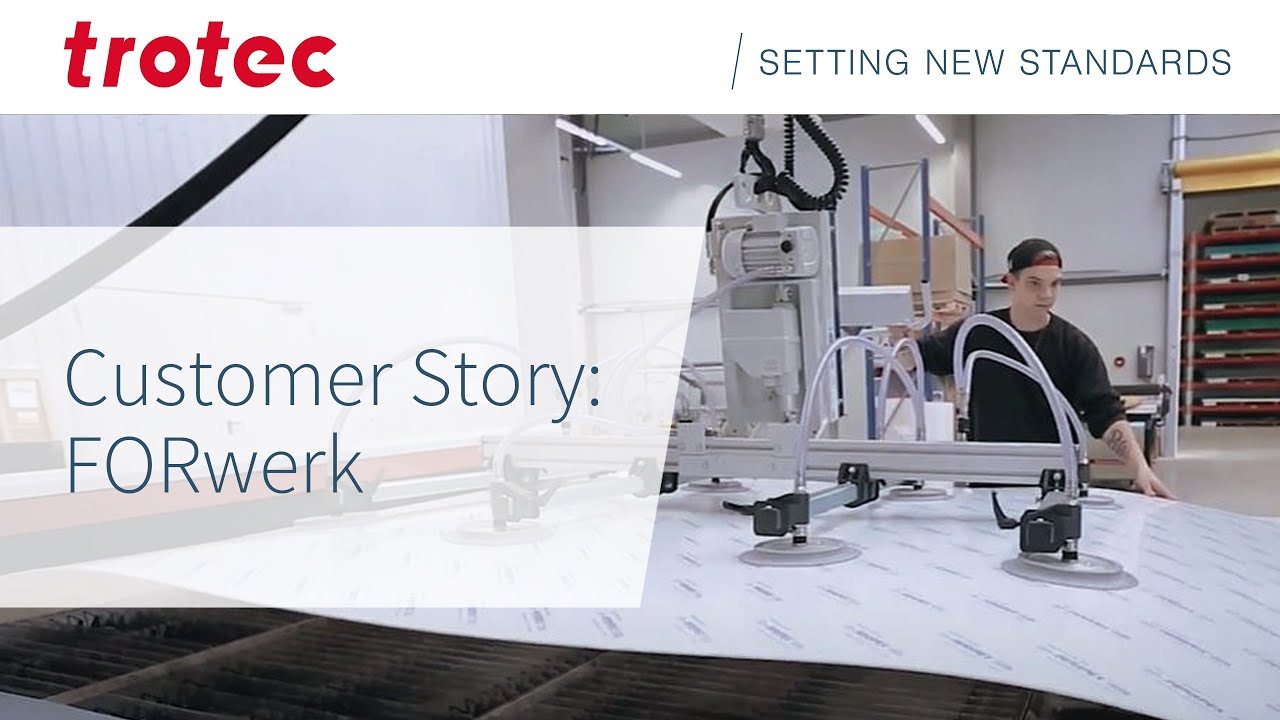 How does laser cutter SP3000 support FORwerk in their business?