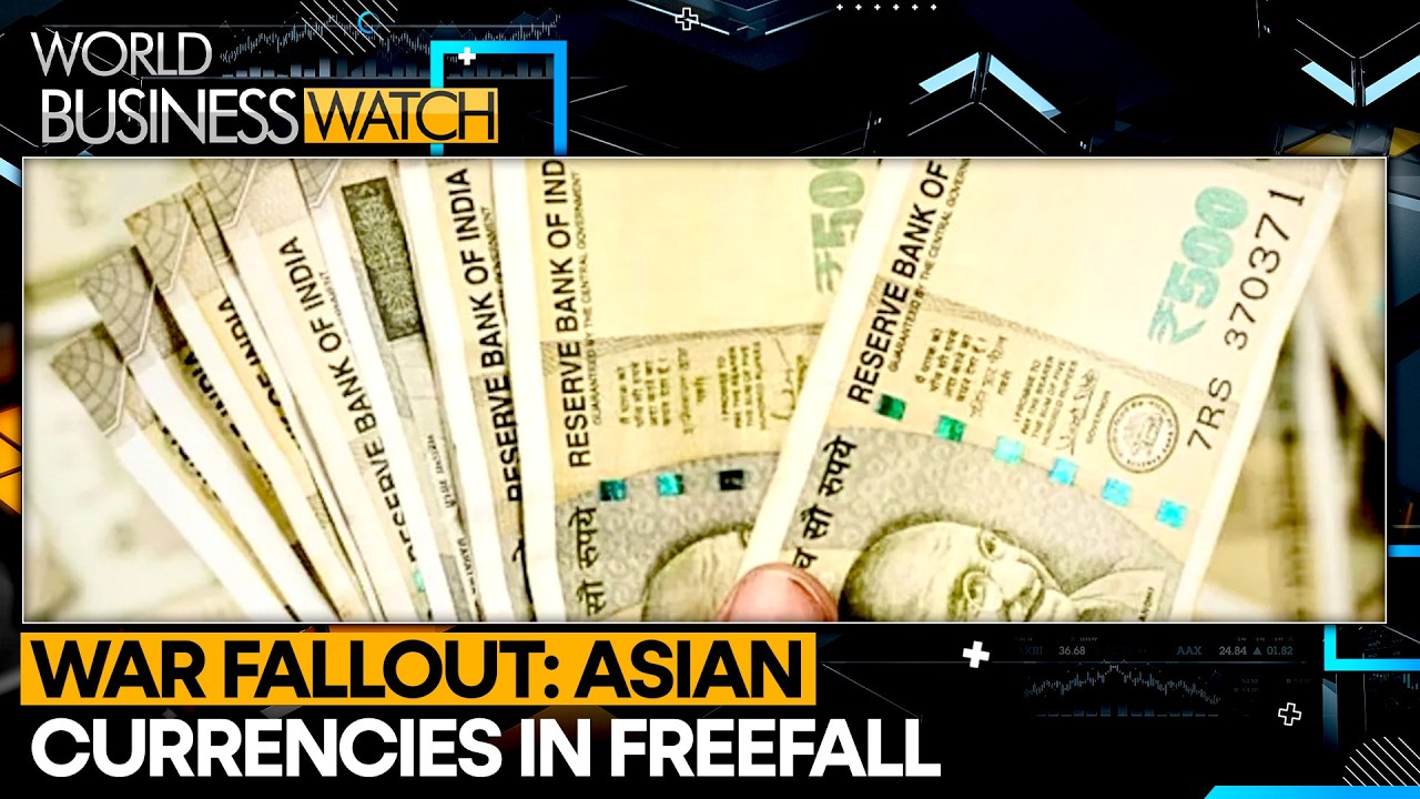 Asian Currencies Hit Record Lows Amid Iran War | World Business Watch | WION
