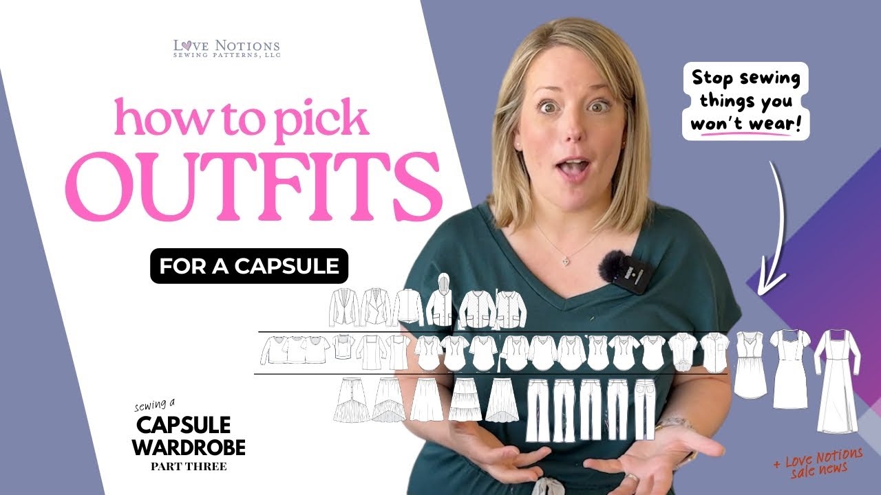 🧵 How to Plan Capsule Wardrobe Combos that Actually WORK 👗 (Stop Sewing Clothes You Never Wear! 🚫)