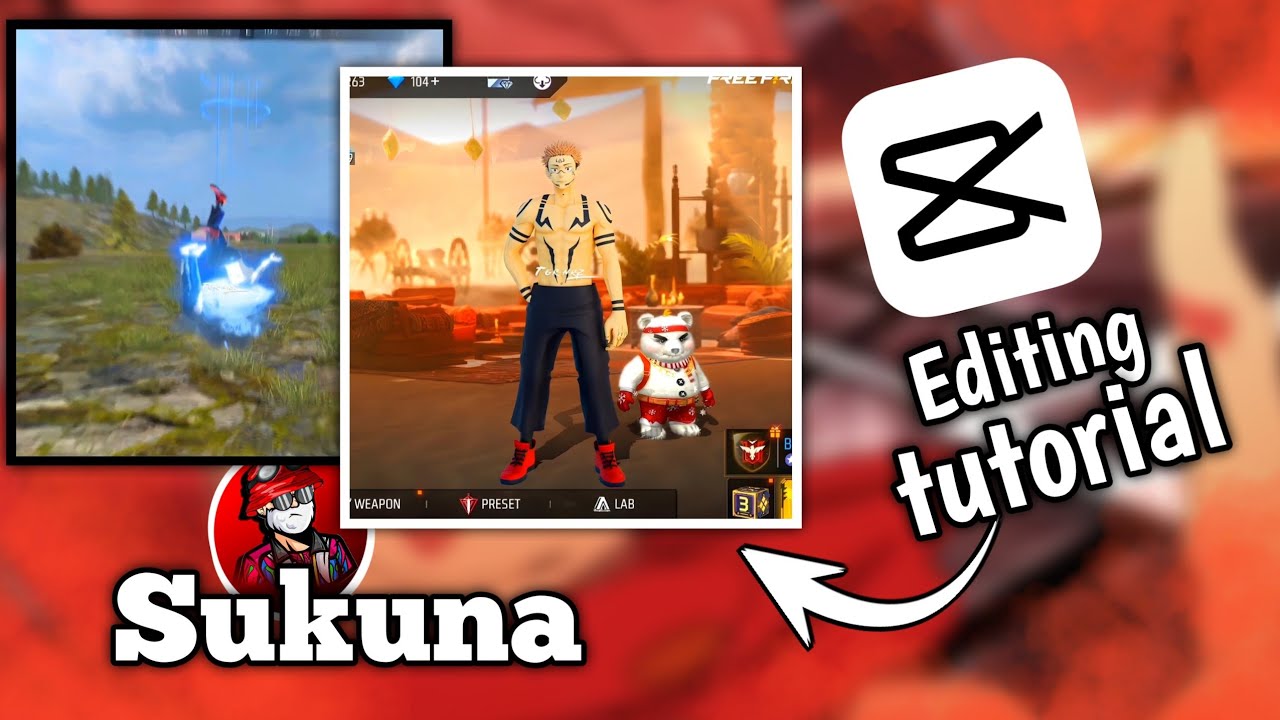Sukuna in free fire @NRZ  VIRAL EDIT Tutorial (in-CapCut)