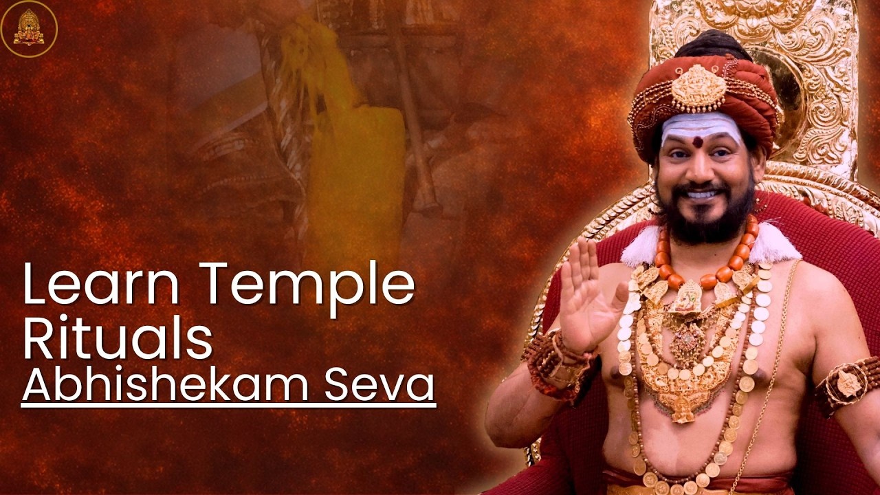 Learn Temple Ritual Series: Abhishekam Seva for THE SPH