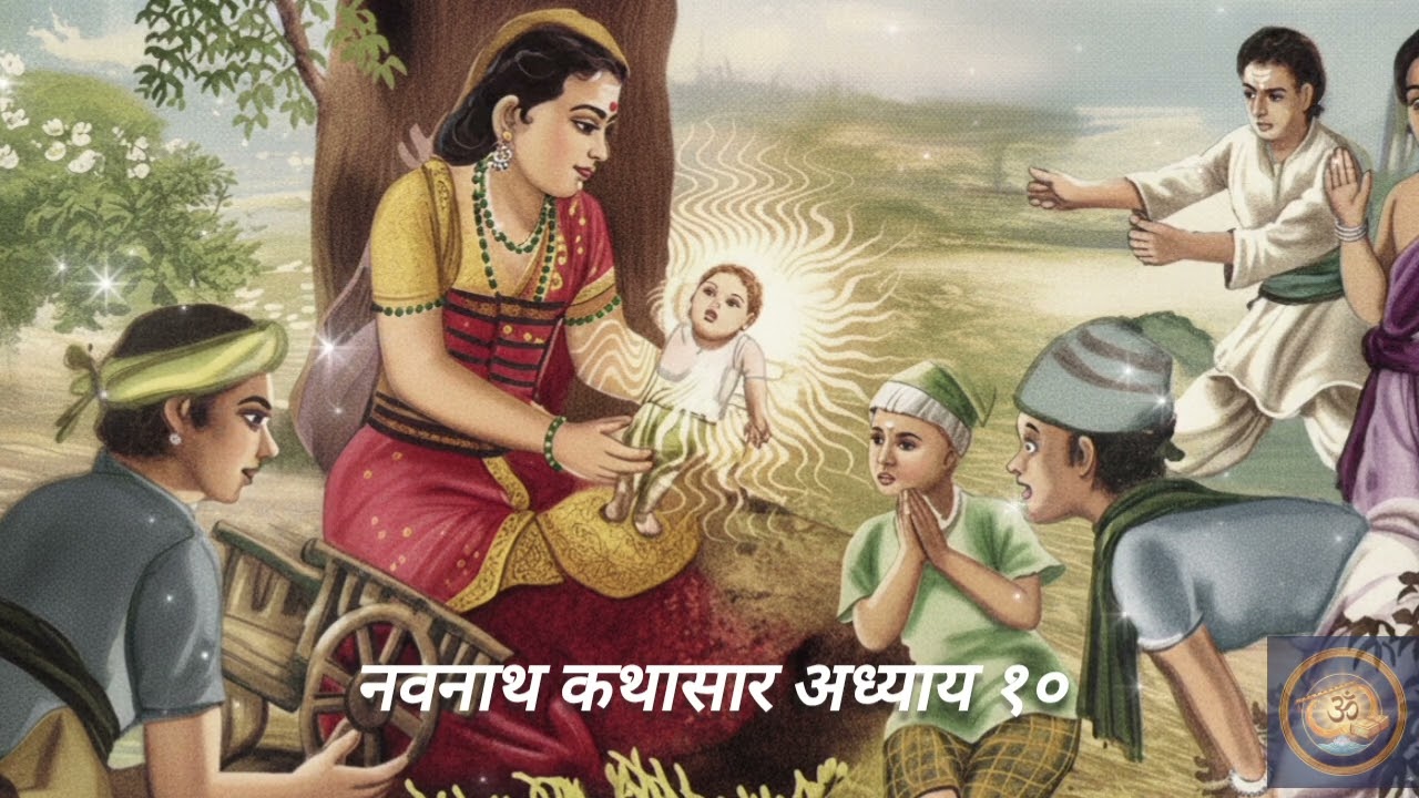 नवनाथ कथासार अध्याय १० | श्री गोरक्षनाथ जन्मकथा | Navnath Kathasar @MarathiBhaktiSangam bhaktisar