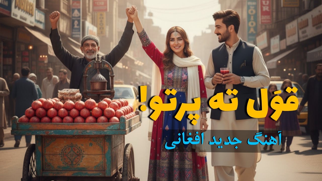 Qawle ta parto | New Afghani Song آهنگ جدید افغانی هوش مصنوعی | بیا قول ته پرتو