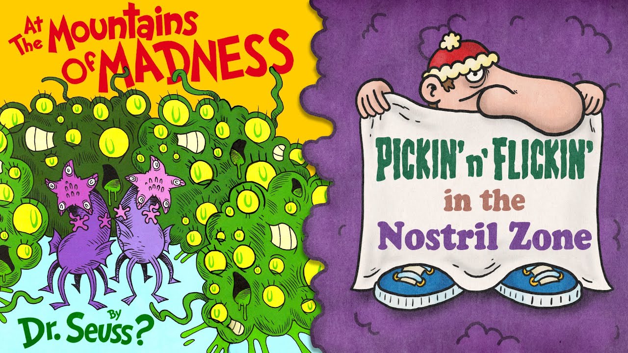 Pickin n Flickin' 12: HP Lovecraft's At the Mountains of Madness (2024) #drseuss #cthulhu #lovecraft