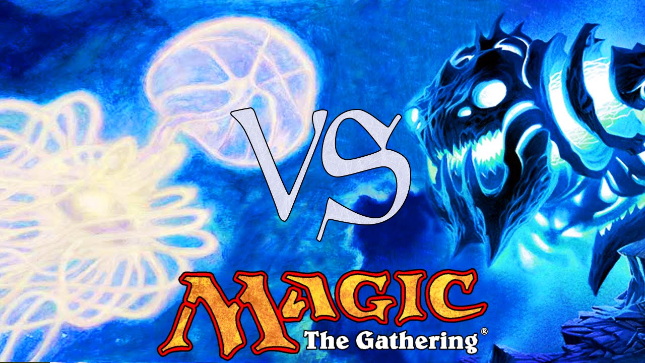 MtG Modern Gameplay - Craterhoof Dredge VS Affinity