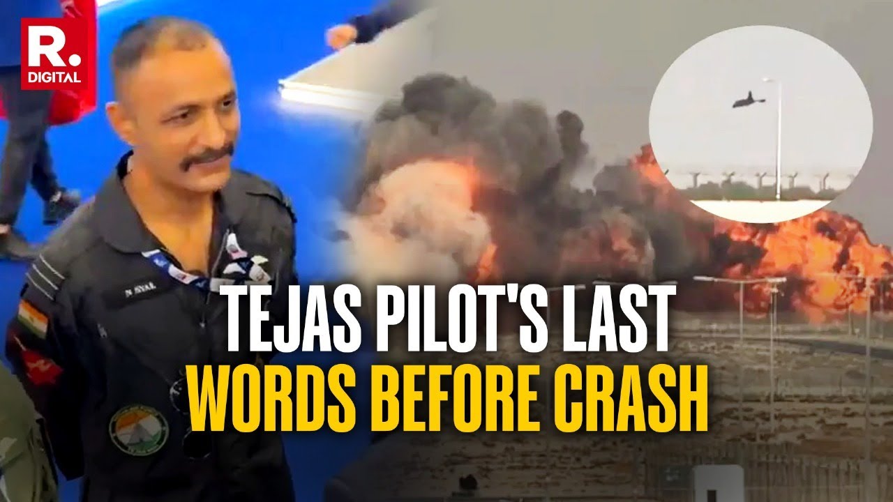 Who's Wing Commander Namansh Syal? The IAF Tejas Pilot Who Died During The Dubai Air Show