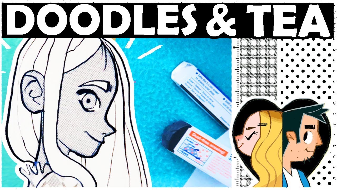 MANGA SCREENTONE & CHILL ☕ Doodles & Tea