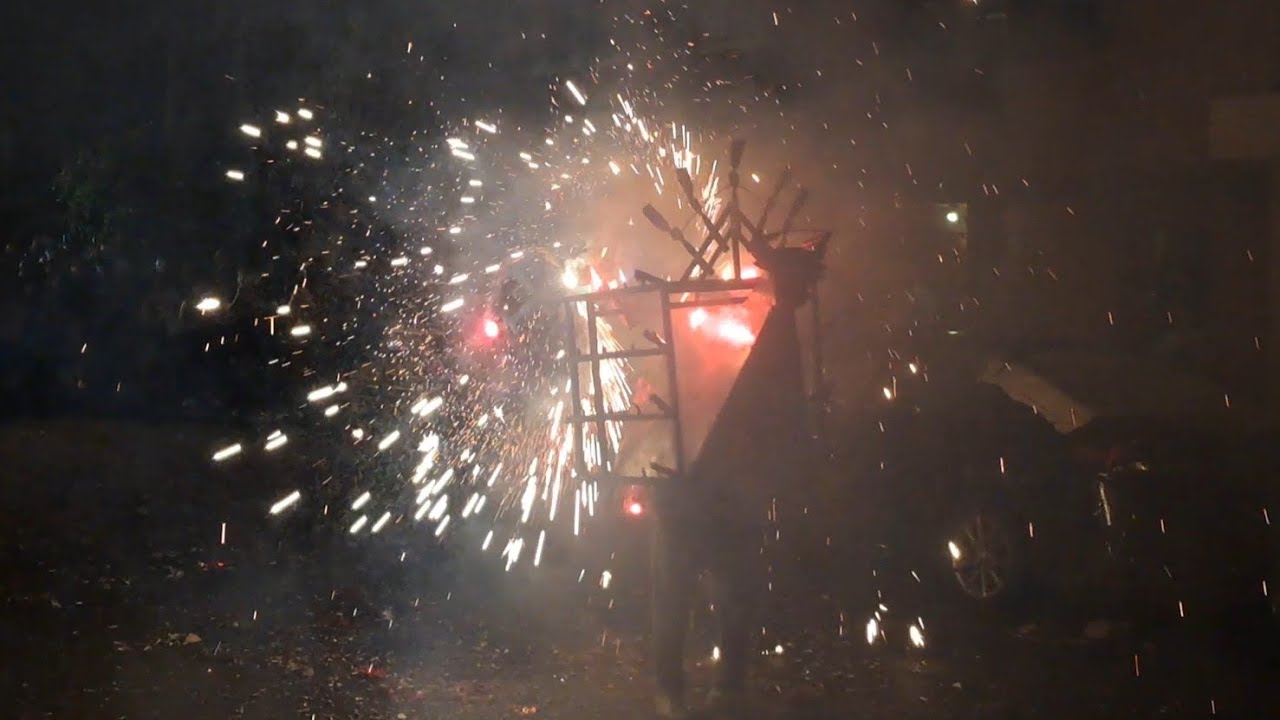 Maricumbia | Quema de Torito en la Procesión de Santa Rosa de Lima en Zona 5  - 2024