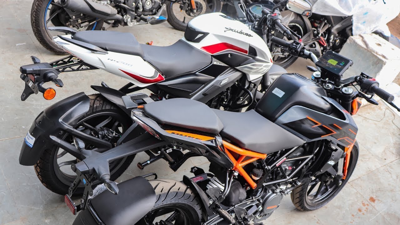 Finally, 2025 New KTM Duke 200 TFT Display VS Bajaj Pulsar NS 200 Detailed Comparison💥Which on best?
