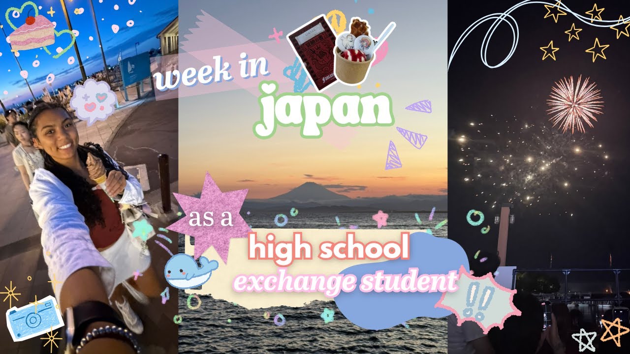 week in my life as a high school exchange student week in Japan pt. 2 *ੈ🍡✩‧₊˚ | YFU Summer Exchange