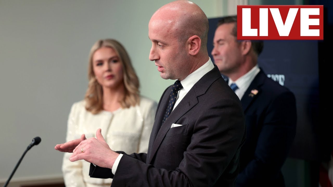 LIVE l Chief of Staff Stephen Miller joins White House press briefing