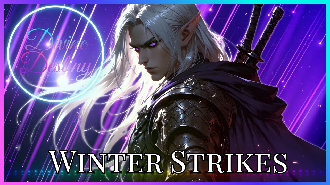 🎶 Silent Nightfall | Dark Techno Rap of the Winter Assassin | Divine Destiny Saga 🎶