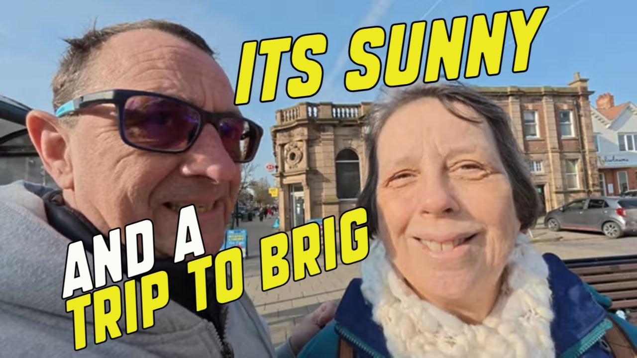 Sunny shopping with Sandra and a trip to Brig
