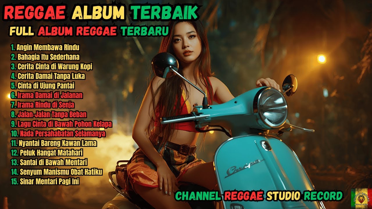 Reggae Full Album Akustik 🎸 Lagu Chill Indonesia Bernuansa Damai