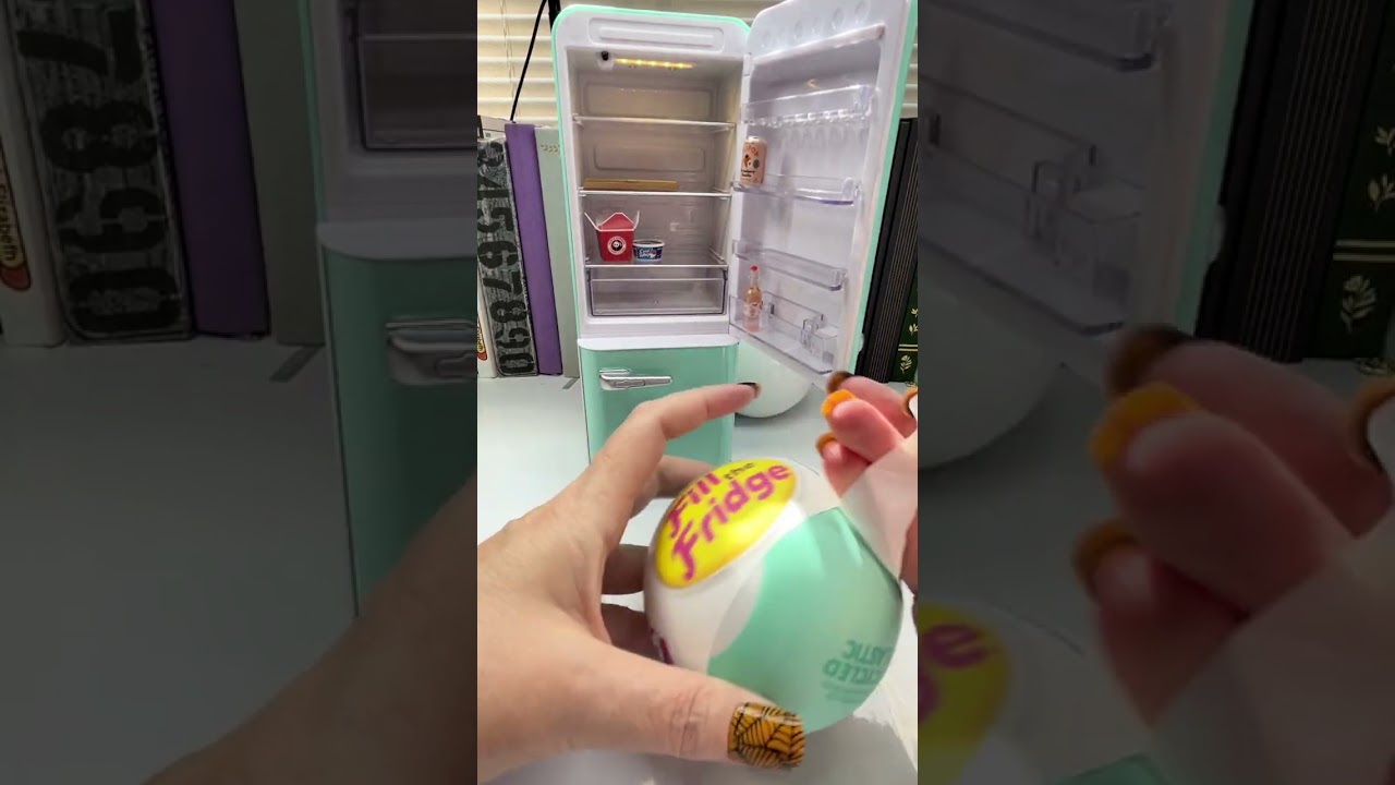 Watch me Unbox my Newest Obsession - Mini Brands - Fill the Fridge ASMR